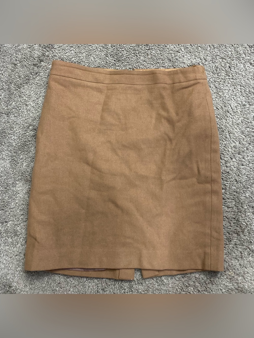 J. Crew Camel Mini Skirt